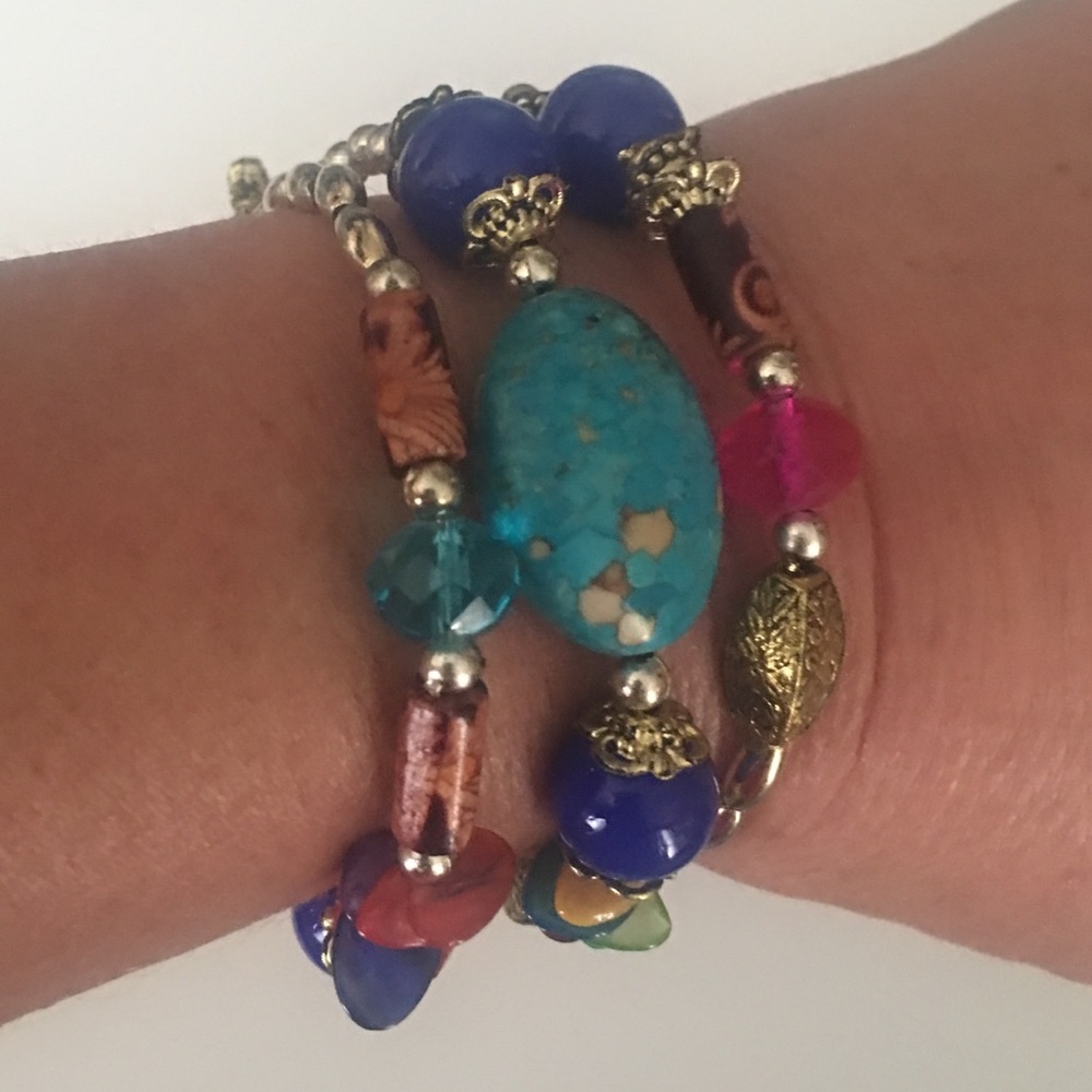 🌈MULTI STONE COLORFUL BRACELET🌈